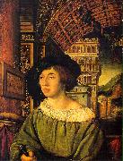 Ambrosius Holbein Portrait of a Young Man painting